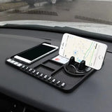 Best Selling Universal Silicone Car Dashboard Mat with Phone Holder & Non-Slip Mat - 4-in-1 Multi-Functional Dashboard Organizer (50% OFF Sale – 24 Hours Only)