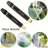 (Special Offer-Buy 1 get 1 free ) Multi Purpose 360° Rotary High-Pressure Car Wash Water Nozel – Dnurable Plastic, No Battery Needed