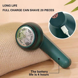 Chigo Electric Lint Remover For Clothing Sweater Anti Pilling Razor Coat Hair Ball Trimmer Rechargeable Plush Clothing Razor Remover (random Color)
