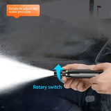 (Special Offer-Buy 1 get 1 free ) Multi Purpose 360° Rotary High-Pressure Car Wash Water Nozel – Dnurable Plastic, No Battery Needed